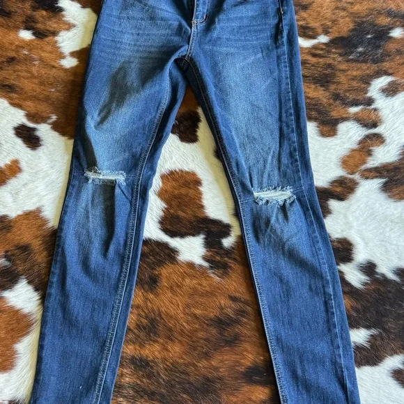 Indigo Rein Skinny Jeans Women’s Size 9 Stretch Denim - Picture 9 of 9